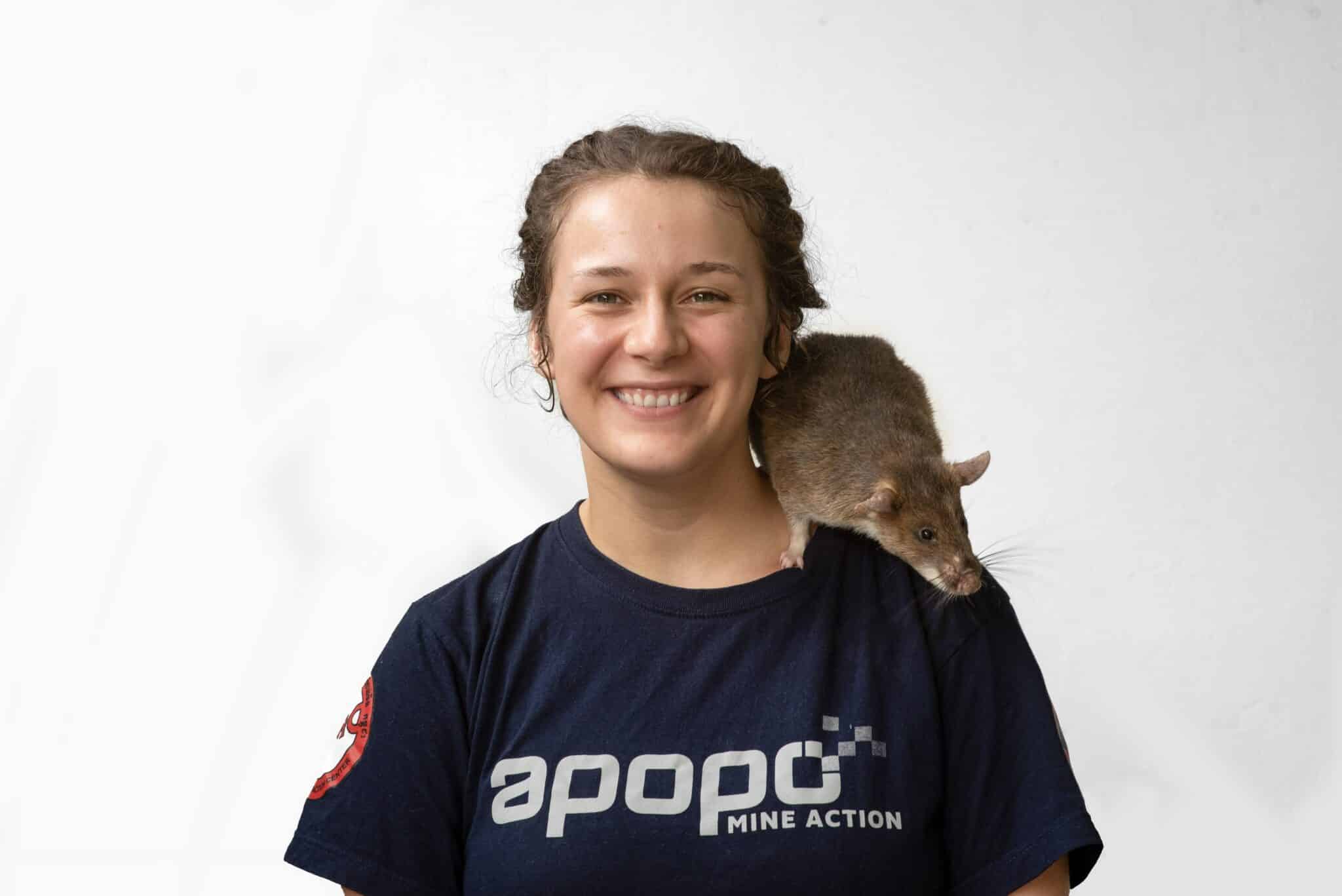 Erin the Animal Welfare Officer Committed to Care at APOPO